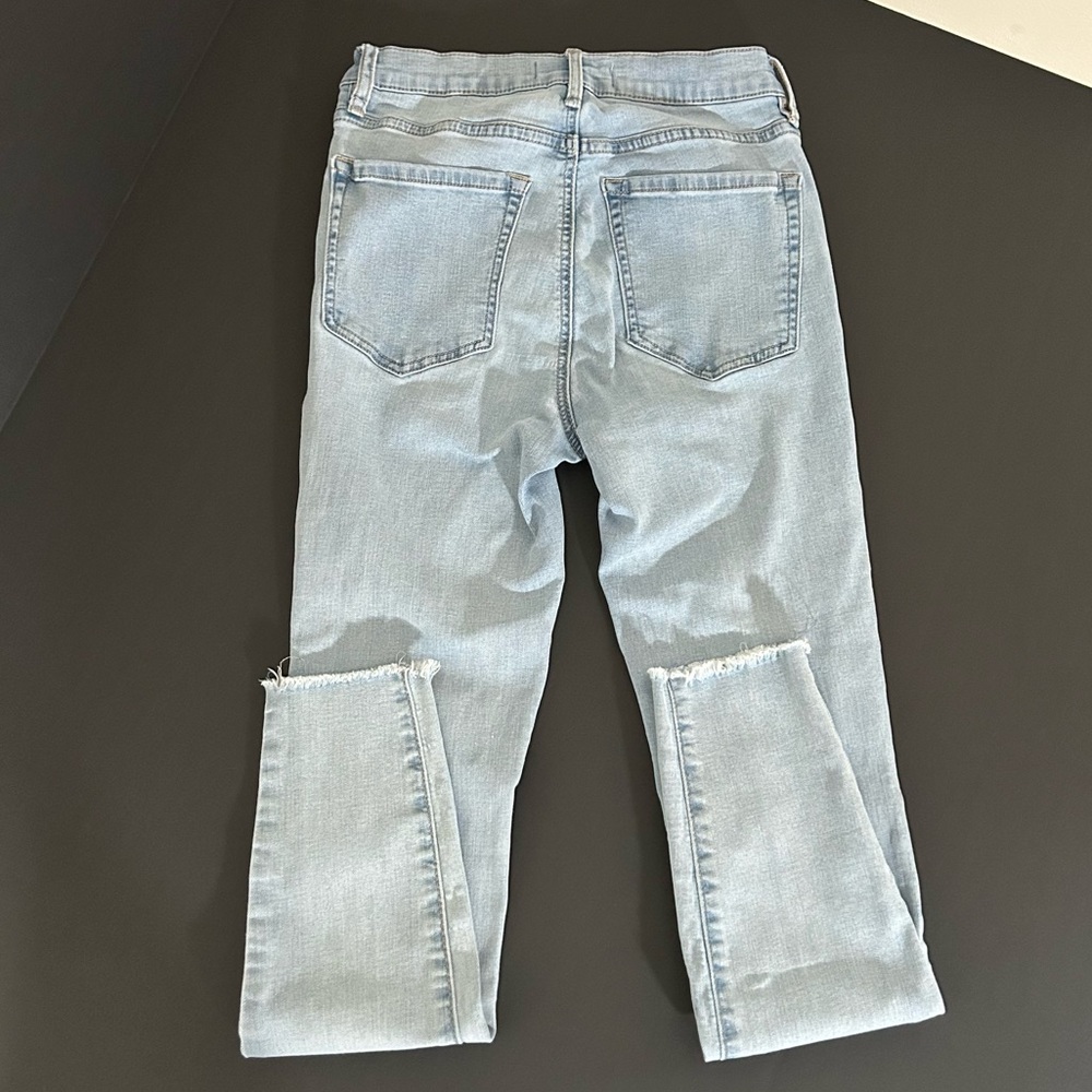 Women's Garage Denim High Rise Distressed Jeans Size 3/26 - Picture 5 of 7